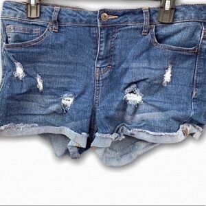 Bongo Distressed Denim‎ Shorts